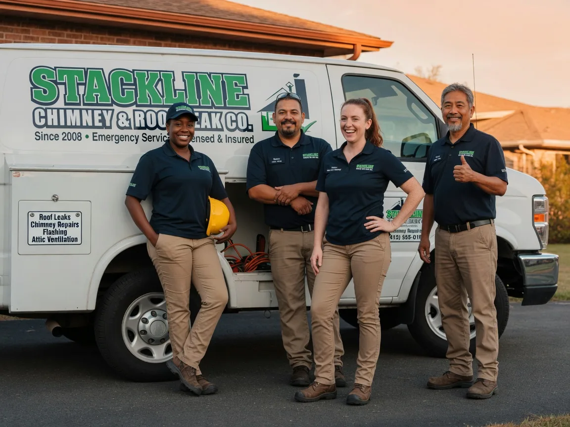 Chimney flashing repair company in Beaver, WA